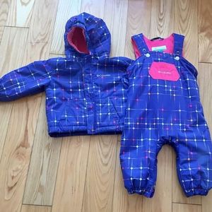 Columbia infant snowsuit
